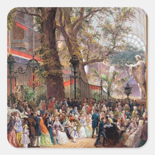 素晴らしい展覧会1851年: インテリア スクエアシール (正面)