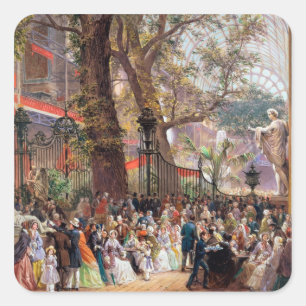 素晴らしい展覧会1851年: インテリア スクエアシール