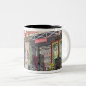 素晴らしい展覧会1851年: フランスNo.1のfaの表示 ツートーンマグカップ (正面右)