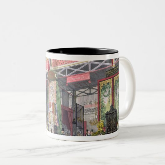 素晴らしい展覧会1851年: フランスNo.1のfaの表示 ツートーンマグカップ (正面右)