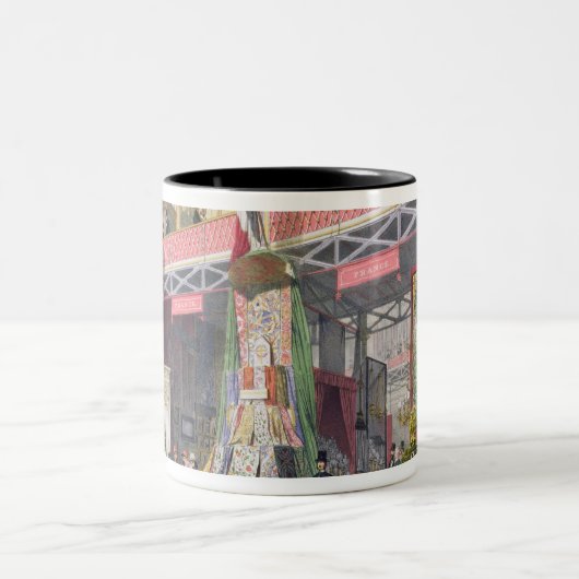 素晴らしい展覧会1851年: フランスNo.1のfaの表示 ツートーンマグカップ (中央)