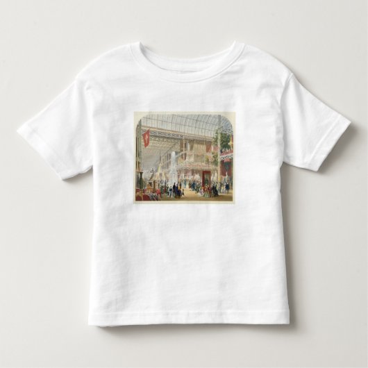 素晴らしい展覧会1851年: Crの中央Transept トドラーTシャツ (正面)