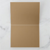 素晴らしい年は自分の写真のコルクボードを作る カード (内部)