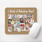 素晴らしい年は自分の写真のコルクボードを作る マウスパッド (マウス)
