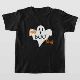 素晴らしい幽霊ファブーブー楽しいハロウィーン Tシャツ