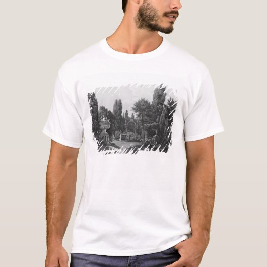 素晴らしい庭の最初眺め Tシャツ (正面)