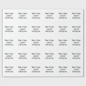 素晴らしい弁護士呼出しが私の息子ほしいと思って下さい ラッピングペーパー (フラット)