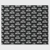 素晴らしい引用文を続感動的ける ラッピングペーパー (フラット)