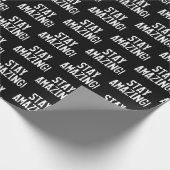 素晴らしい引用文を続感動的ける ラッピングペーパー (角)