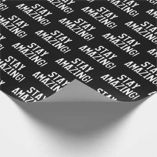 素晴らしい引用文を続感動的ける ラッピングペーパー (角)