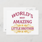 素晴らしい弟 ポストカード (正面/裏面)