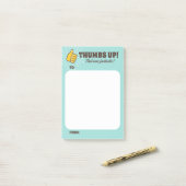 素晴らしい従業員認定ポストイットを承認 ポストイット (デスク上)