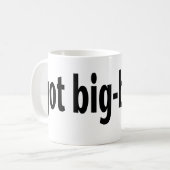 素晴らしい得られた大きいブロックか。 マグ (正面左)