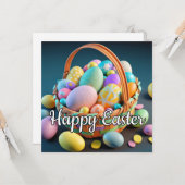 素晴らしい復活祭を行う カード (正面/裏面インサイチュ)