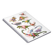 素晴らしい恐竜のノート ノートブック (右側)