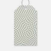 素晴らしい恐竜3レックスボーイズグリーン誕生日 ギフトタグ (裏面)