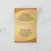 素晴らしい恵みどのように音の賛美歌 カード (内部)