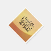 素晴らしい恵みどのように音の賛美歌 スタンダードカクテルナプキン (角)