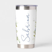 素晴らしい恵みフローラ 保温保冷タンブラー (左面)