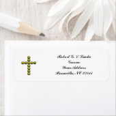 素晴らしい恵み差出人住所ラベル ラベル (インサイチュ)