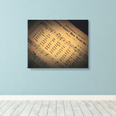 素晴らしい恵み – アート キャンバスプリント (インサイチュ (ウッドフロア))