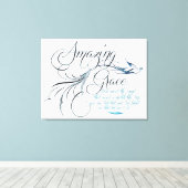 素晴らしい恵み キャンバスプリント (インサイチュ (ウッドフロア))