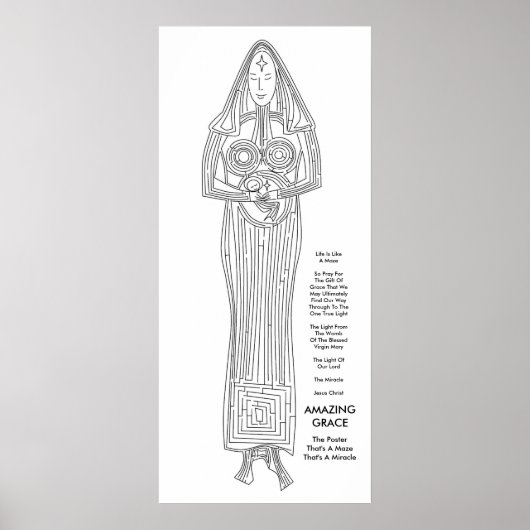 素晴らしい恵み ポスター (正面)