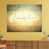 素晴らしい恵み – 大 キャンバスプリント (インサイチュ (リビング))