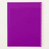 素晴らしい恵パーソナライズされたみ プランナー手帳 (裏面)