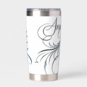 素晴らしい恵パーソナライズされたみ 保温保冷タンブラー (背面)