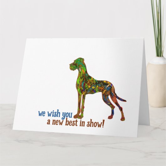 素晴らしい悔やみや弔慰カード カード (正面)