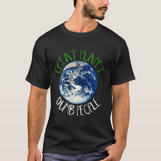 素晴らしい惑星-物の言えない人々のTシャツ Tシャツ (正面)