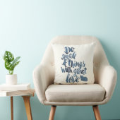 素晴らしい愛の小さい事をして下さい クッション (椅子)