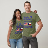素晴らしい愛国心あふれる本物のテキサス Tシャツ (ユニセックス)