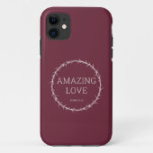 素晴らしい愛 – イエスキリストいばらのイースタークラウン Case-Mate iPhoneケース (裏面)