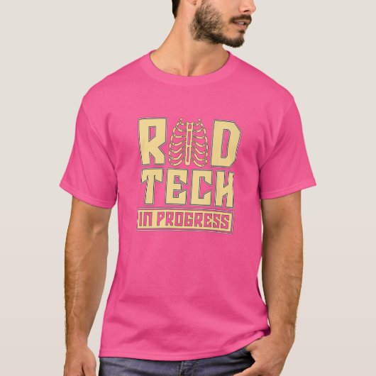 素晴らしい技術進行中X線素晴らしい技術学者R Tシャツ (正面)