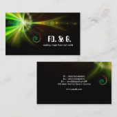 素晴らしい抽象的概念の名刺のデザイン 名刺 (正面/裏面)