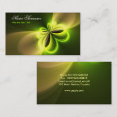 素晴らしい抽象的概念の名刺のデザイン 名刺 (正面/裏面)