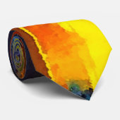 素晴らしい抽象芸術の色彩の鮮やかな人 ネクタイ (ロール)