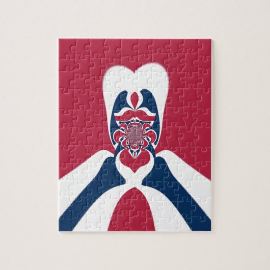 素晴らしい抽象芸術E.T.アートプリント ジグソーパズル (縦)