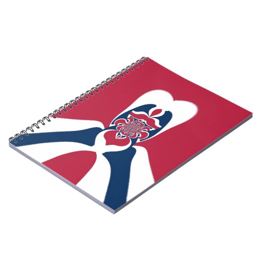 素晴らしい抽象芸術E.T.アートプリント ノートブック (左側)