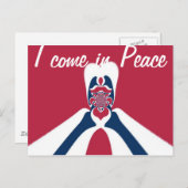 素晴らしい抽象芸術E.T.アートプリント ポストカード (正面/裏面)