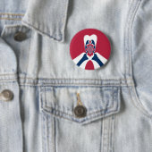 素晴らしい抽象芸術E.T.アートプリント 缶バッジ (インサイチュ)