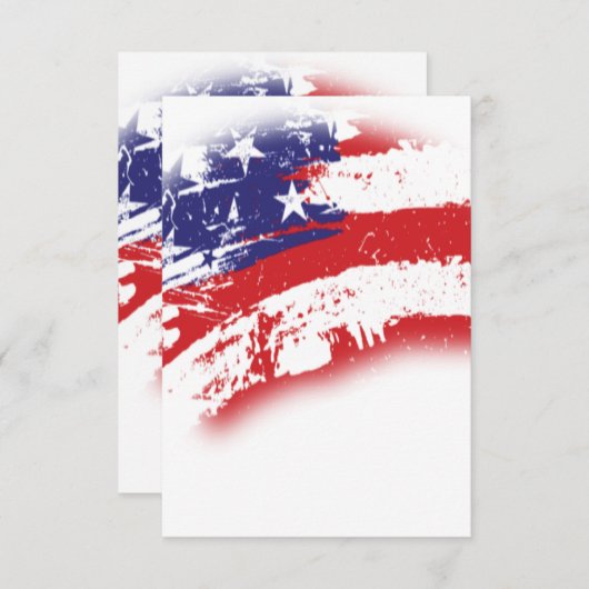 素晴らしい抽象芸術USAフラグ信じられないほどの (正面/裏面)