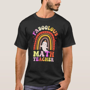 素晴らしい数学の先生の衣装これは私の不気味こと Tシャツ