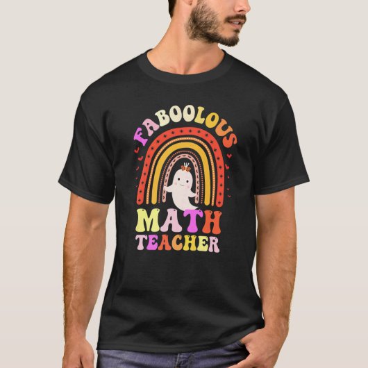 素晴らしい数学の先生の衣装これは私の不気味こと Tシャツ (正面)