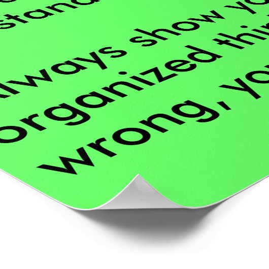 素晴らしい数学の学生になる方法 ポスター (角)