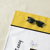 素晴らしい新可塑主義アートモノグラム。文字P ビーチタオル (インサイチュ)