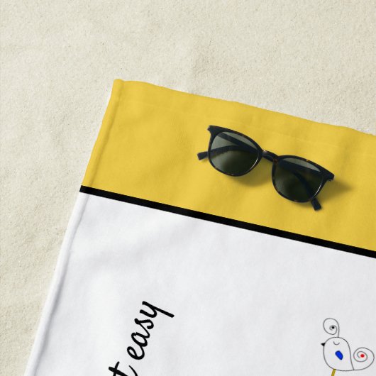 素晴らしい新可塑主義アートモノグラム。文字S ビーチタオル (インサイチュ)