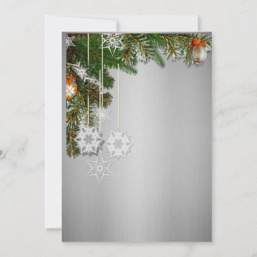 素晴らしい新年の招待状 招待状 (裏面)